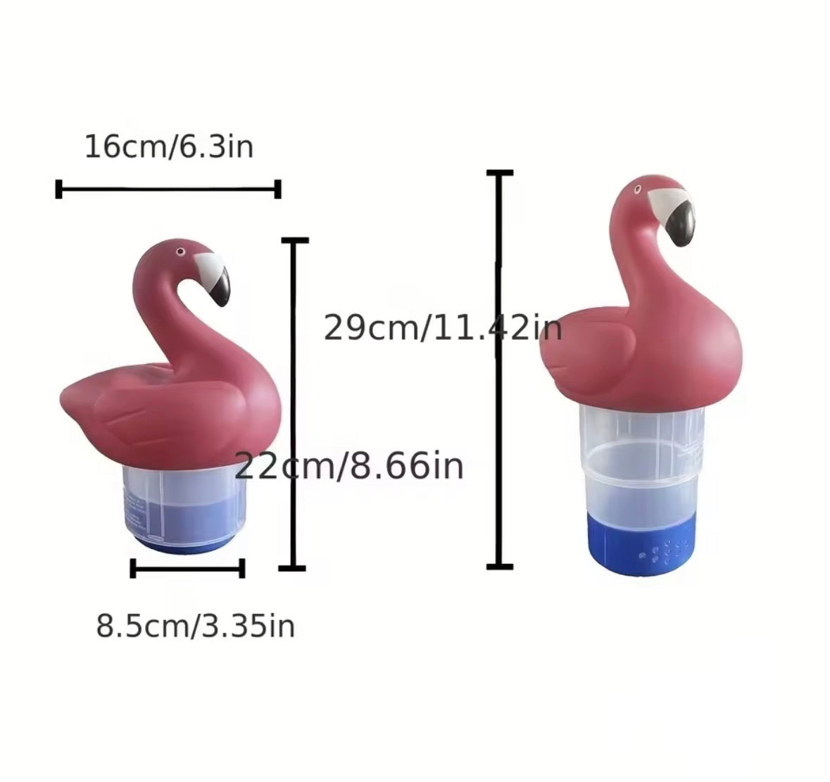 FlamingoFlow™ Chlorine Floater