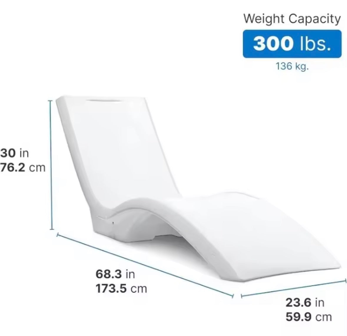 EdgeStyle™ Pool Lounger