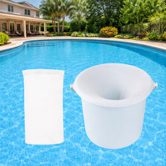 Pool Skimmer Socks – Disposable Filter Protectors for Inground & Above Ground Pools