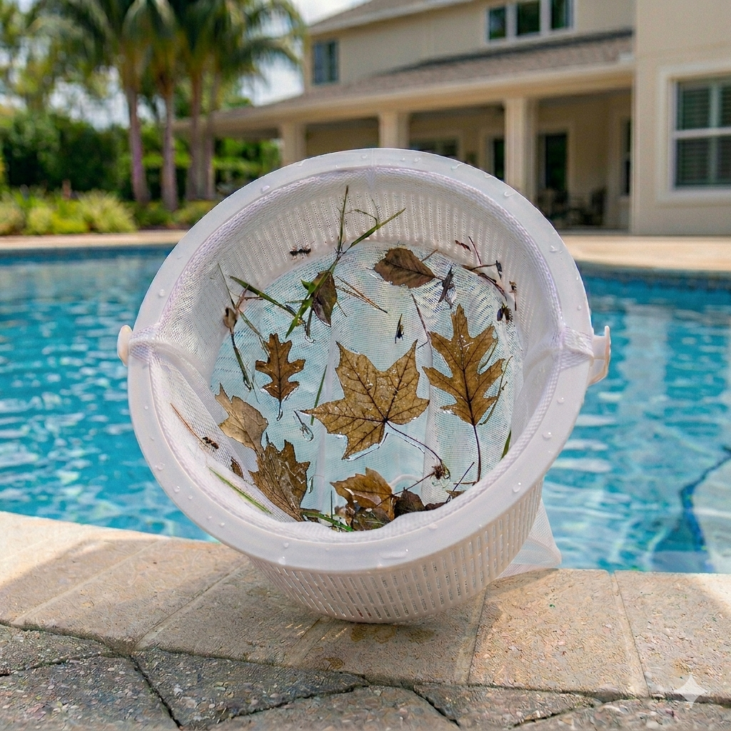 Pool Skimmer Socks – Disposable Filter Protectors for Inground & Above Ground Pools