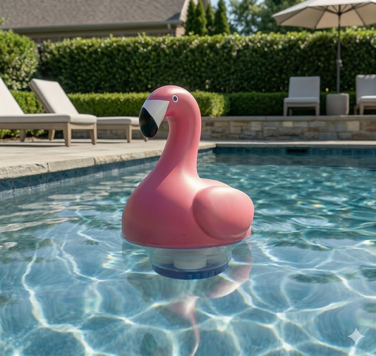 FlamingoFlow™ Chlorine Floater