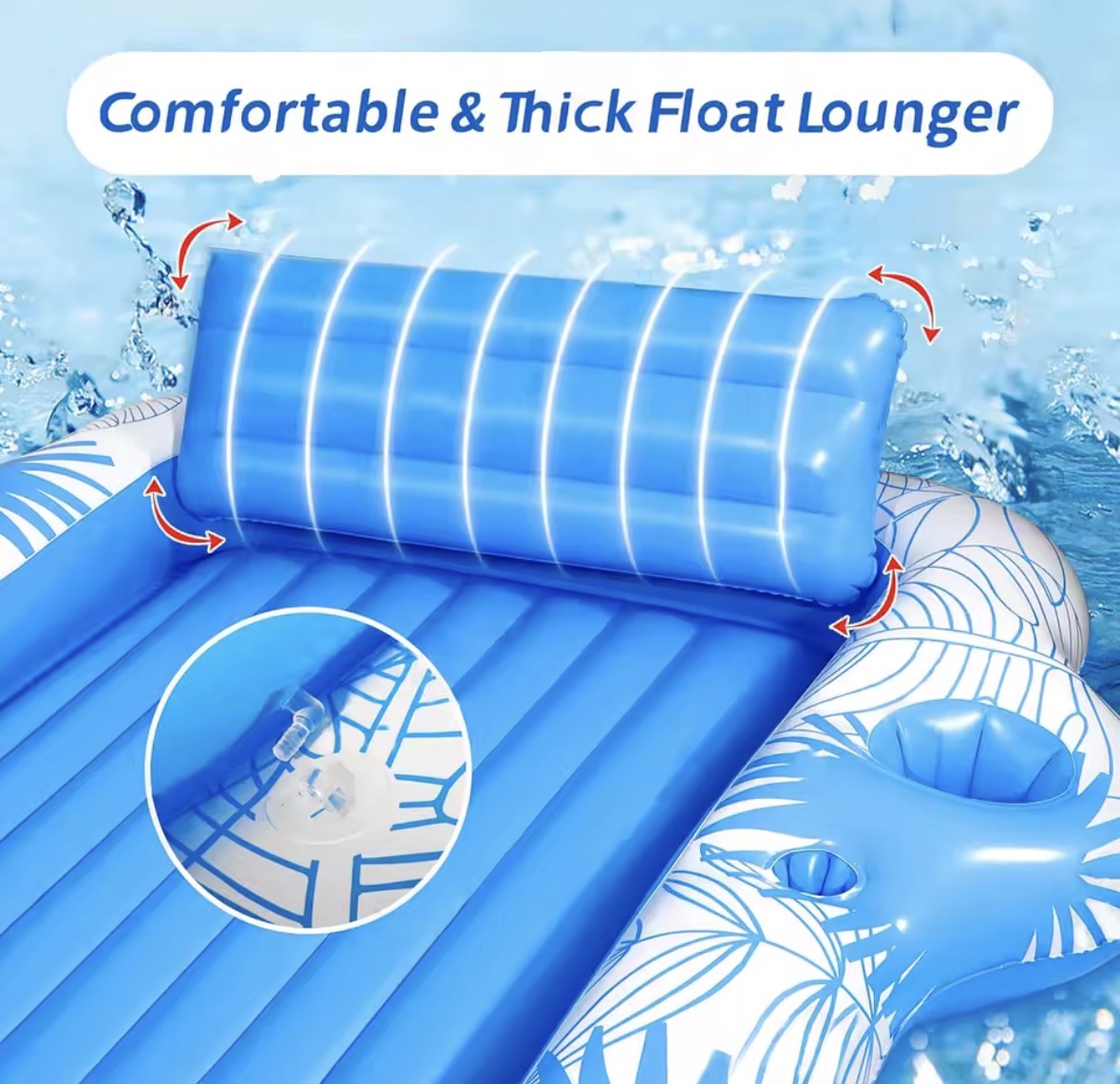 The Pool Upgrade™ Tanning Lounger