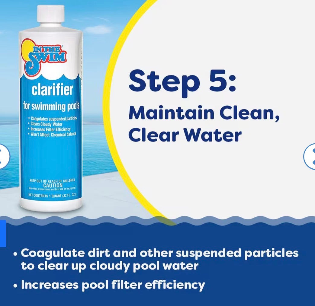Pool Opening Chemical Start-Up Kit for Above Ground & In-Ground Pools